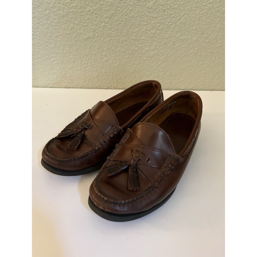 Sebago Brown Leather Tassel Loafers Women’s Size 7